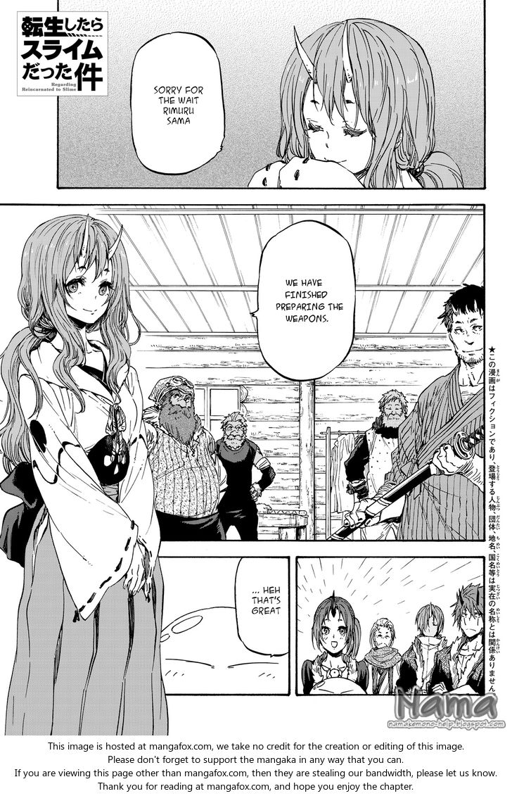 Tensei Shitara Slime Datta Ken Chapter 020 page 1