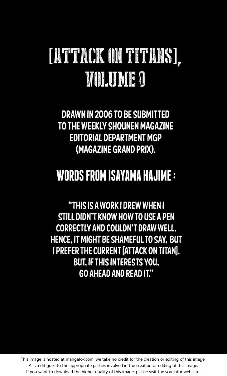 Shingeki no Kyojin Vol.00 Chapter 000 page 5