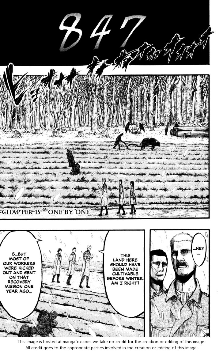 Shingeki no Kyojin Vol.04 Chapter 015 page 1