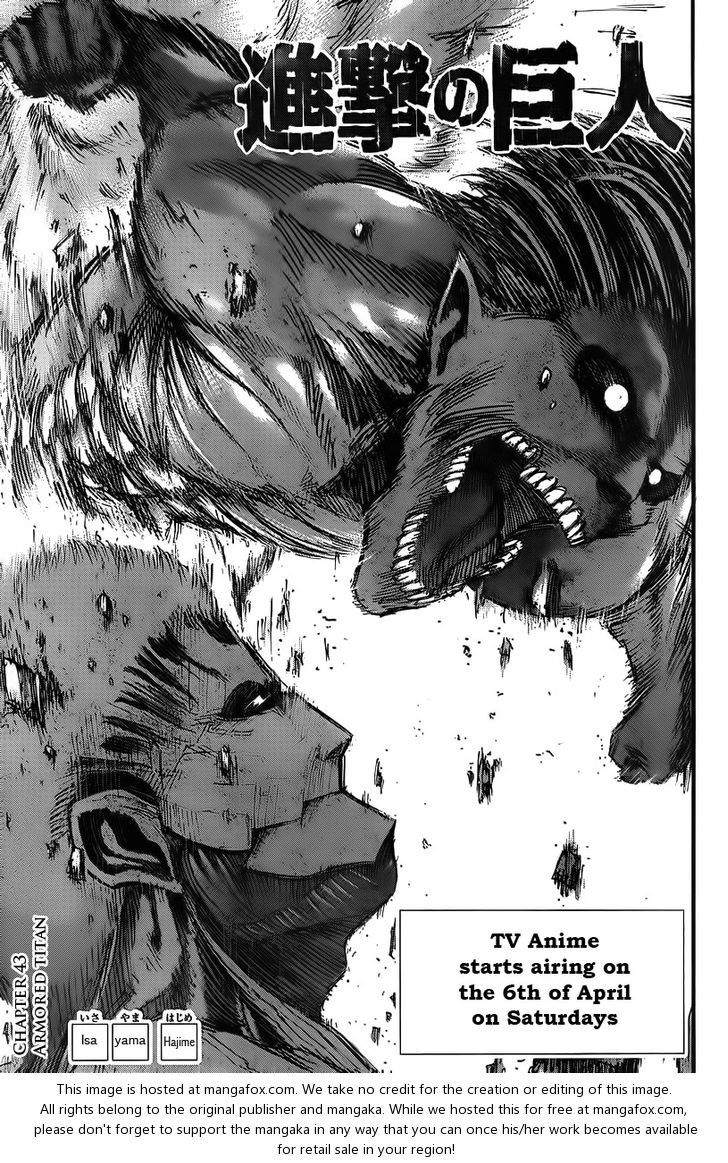 Shingeki no Kyojin Vol.11 Chapter 043 page 1