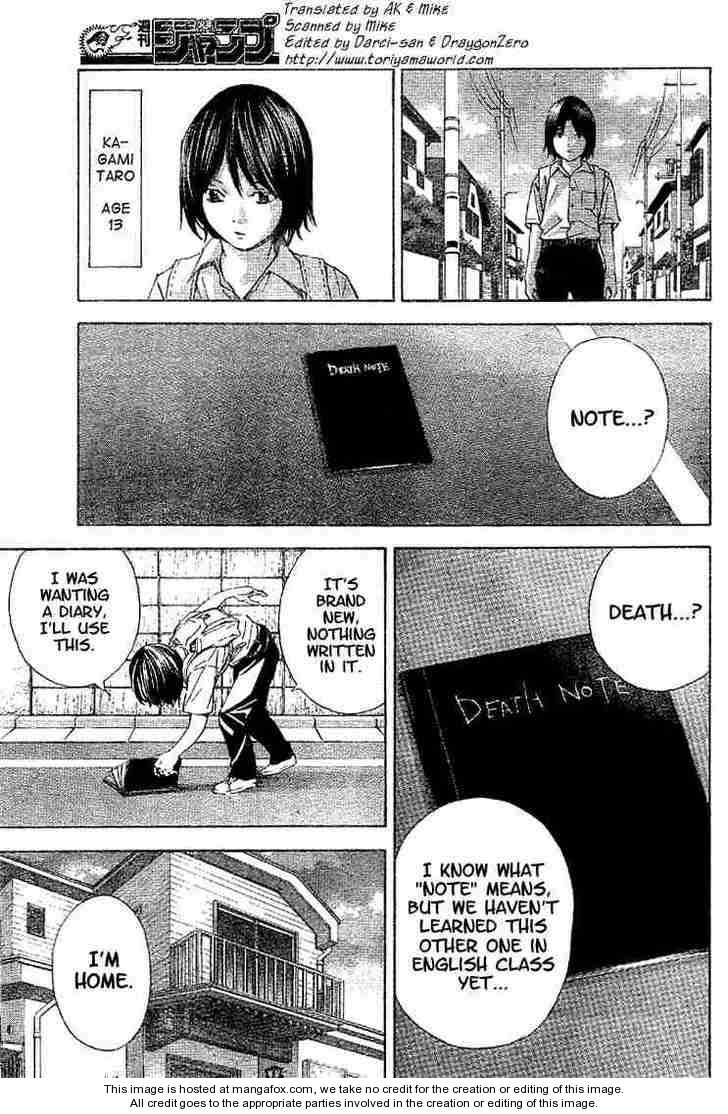 Death Note Vol.00 Chapter 000 page 2