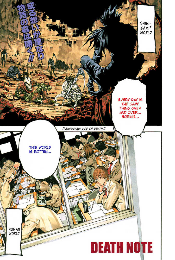 Death Note Vol.01 Chapter 001 page 5