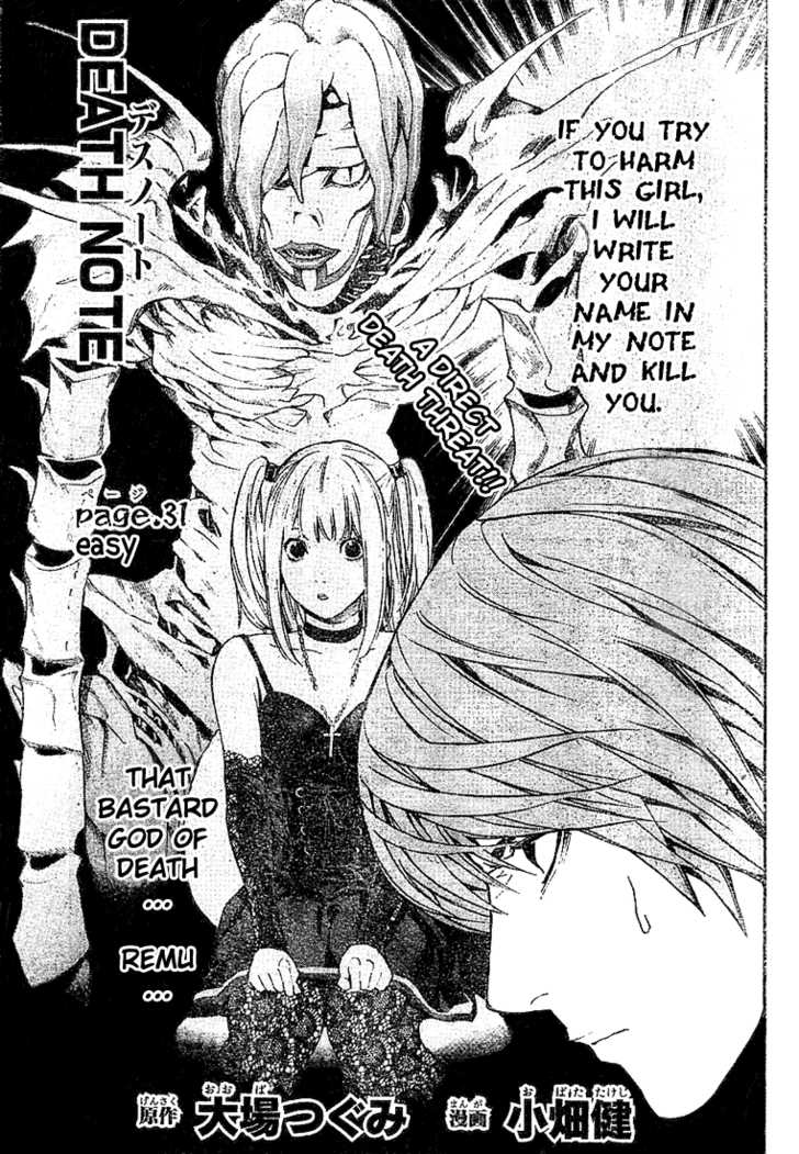 Death Note Vol.04 Chapter 031 page 1