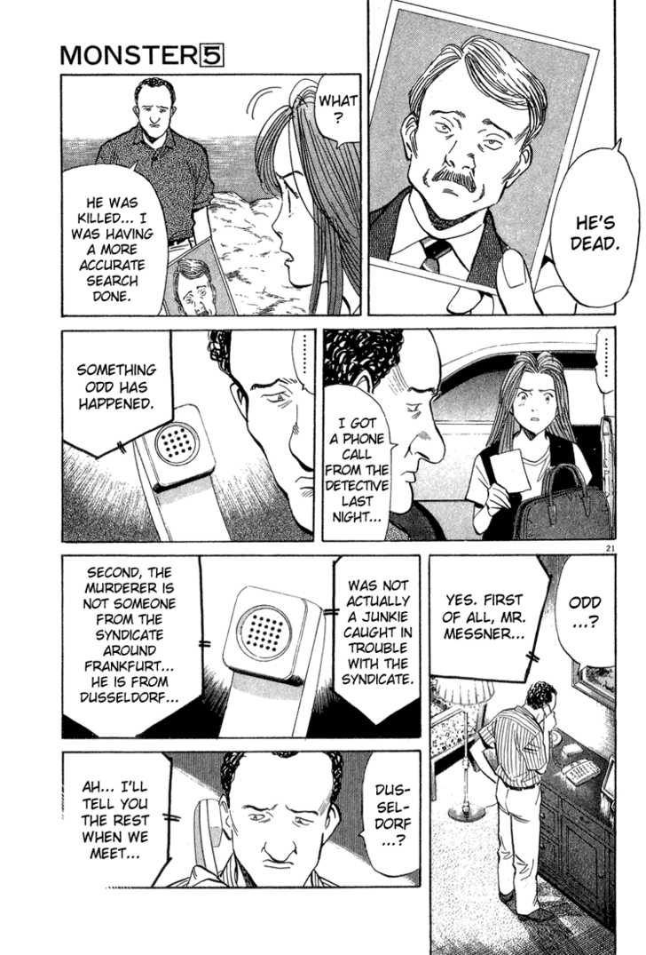 Monster Vol.05 Chapter 038 page 21