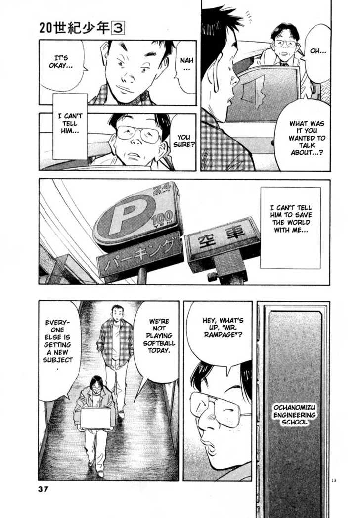 20th Century Boys Vol.03 Chapter 002 page 13