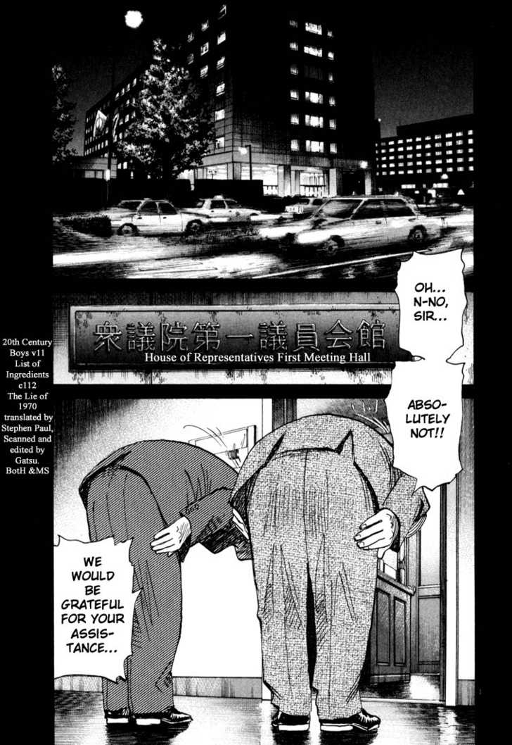 20th Century Boys Vol.11 Chapter 003 page 1