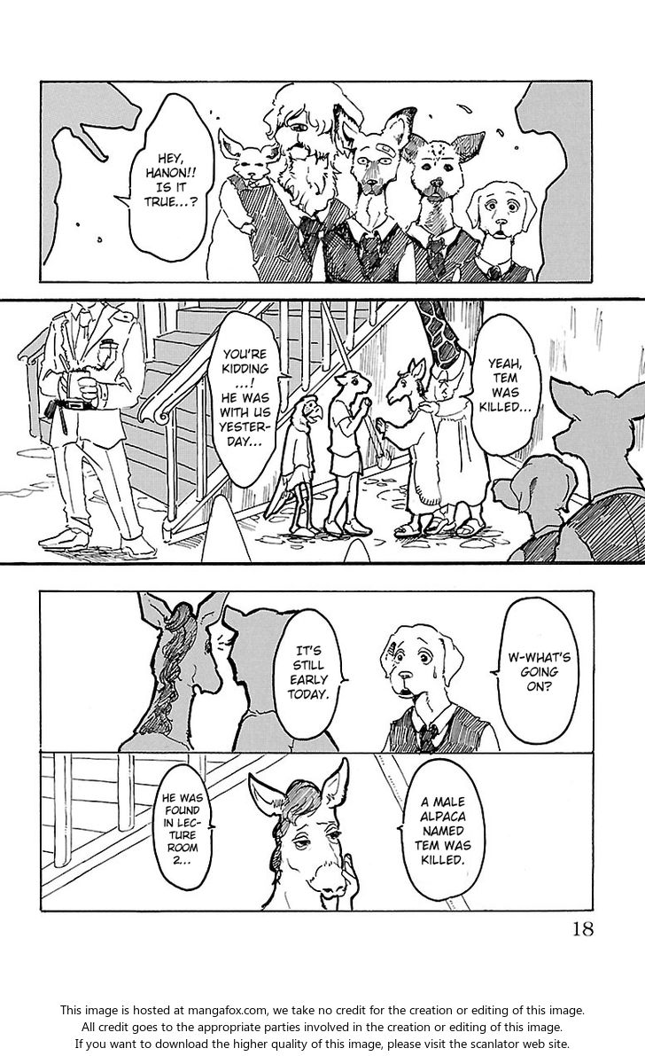 Beastars Vol.01 Chapter 001 page 15