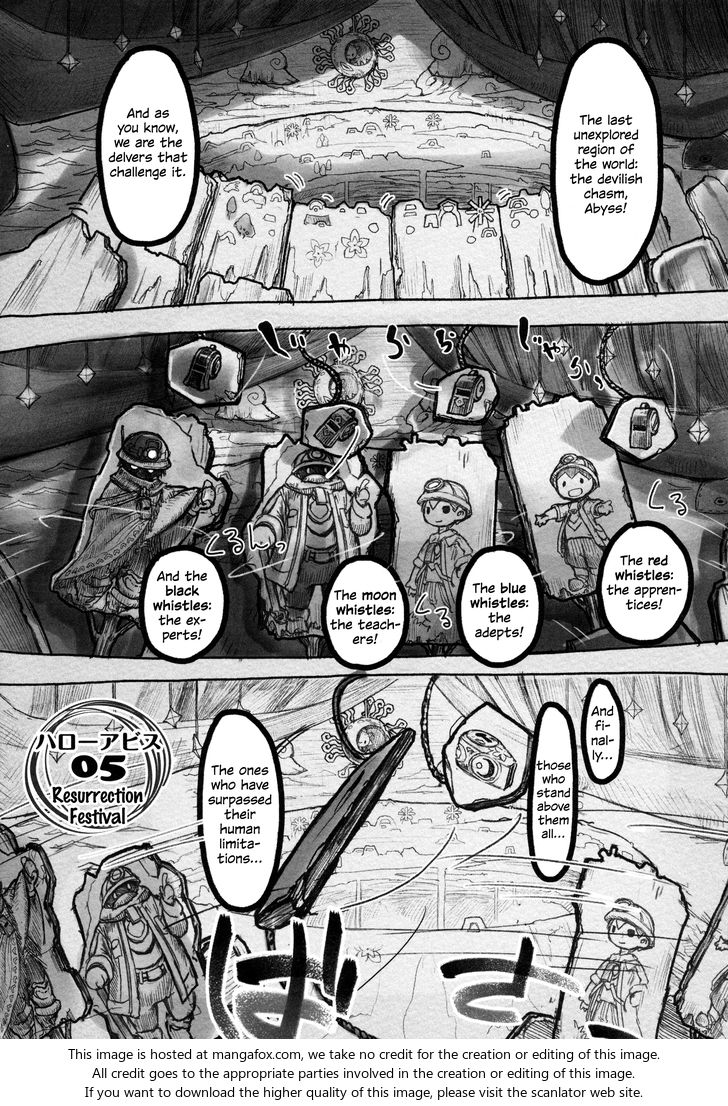 Made in Abyss Vol.01 Chapter 005 page 1