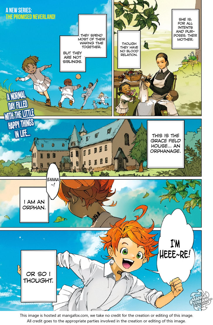 Yakusoku no Neverland Chapter 001 page 3