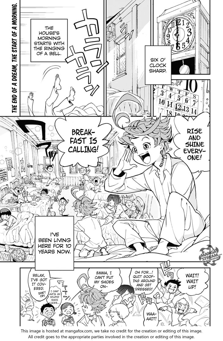 Yakusoku no Neverland Chapter 001 page 5