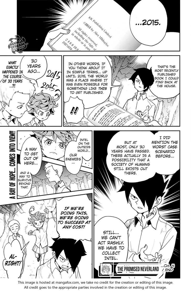 Yakusoku no Neverland Chapter 004 page 19