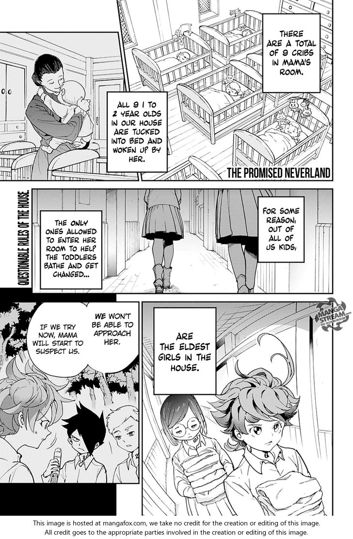 Yakusoku no Neverland Chapter 007 page 1