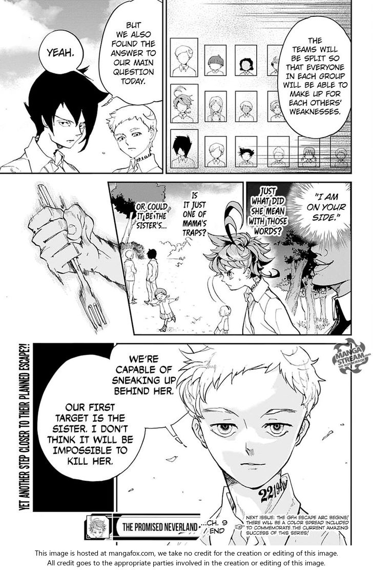 Yakusoku no Neverland Chapter 009 page 20