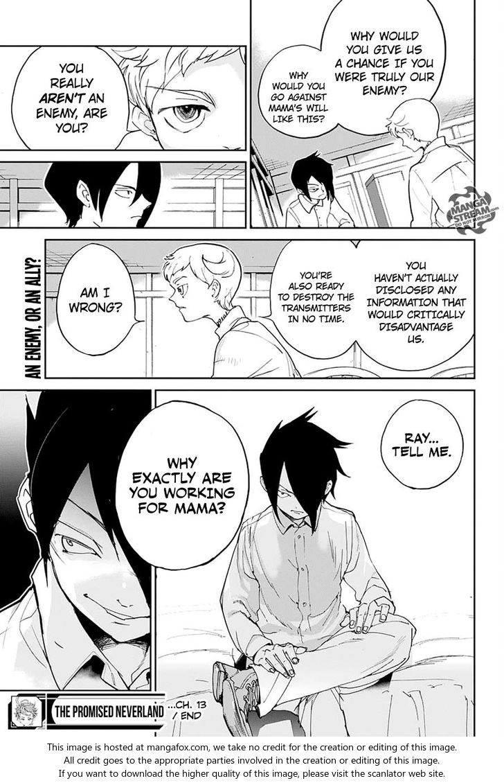 Yakusoku no Neverland Chapter 013 page 19