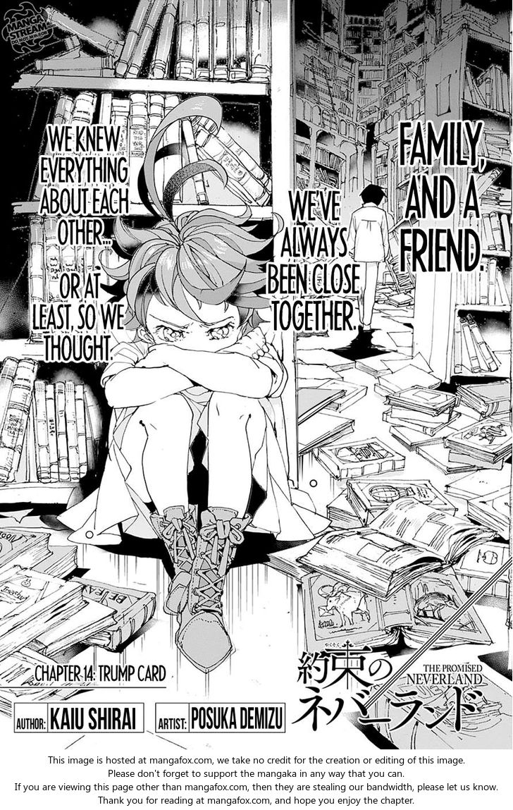Yakusoku no Neverland Chapter 014 page 3