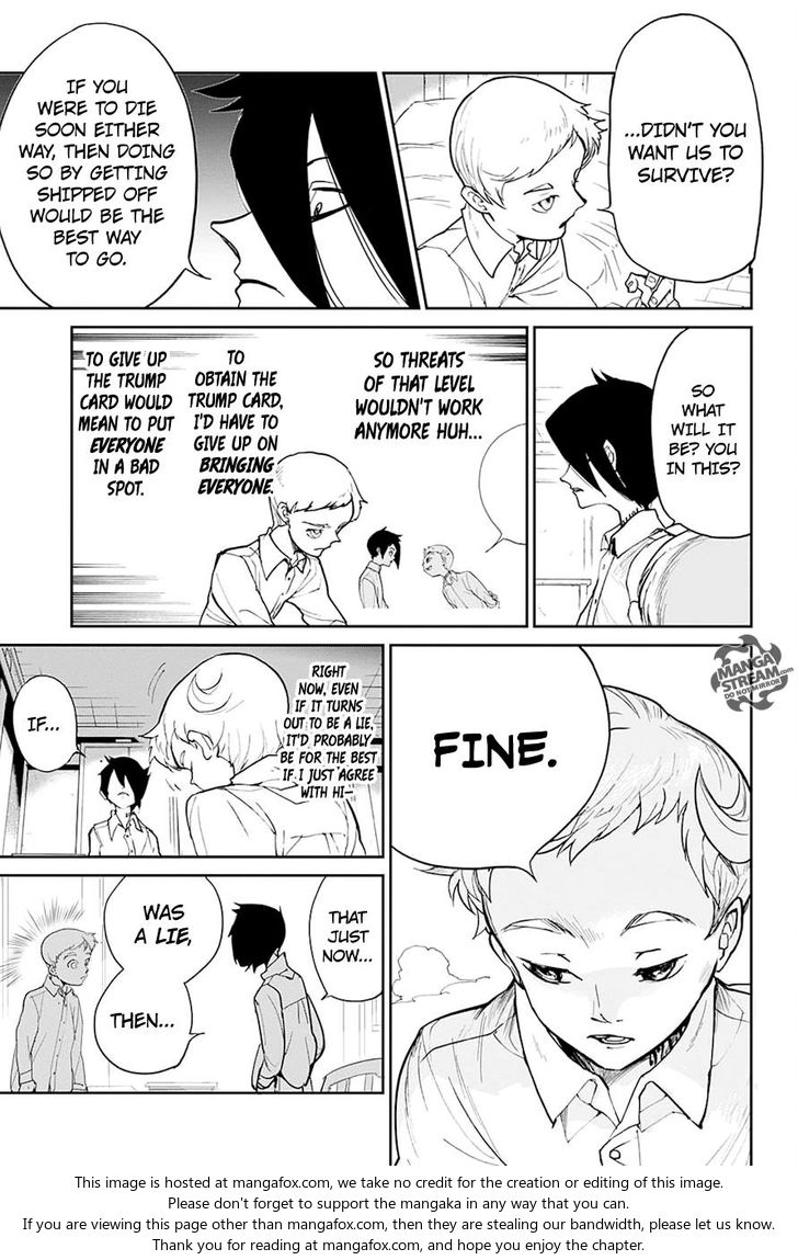 Yakusoku no Neverland Chapter 014 page 13