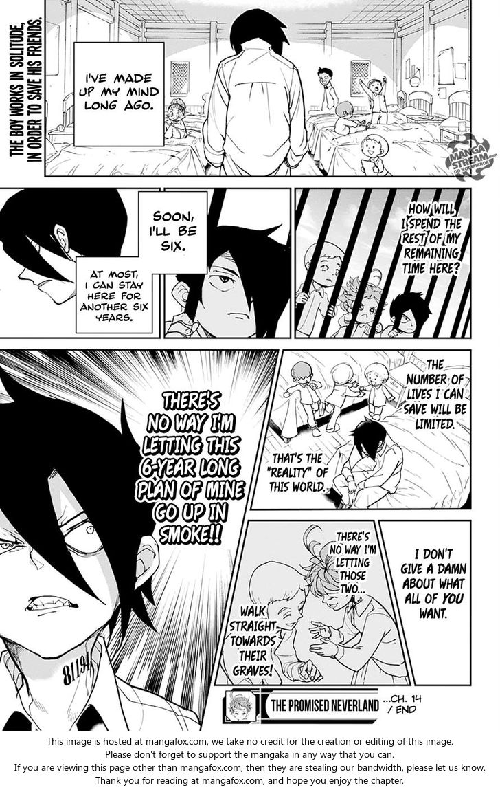 Yakusoku no Neverland Chapter 014 page 19