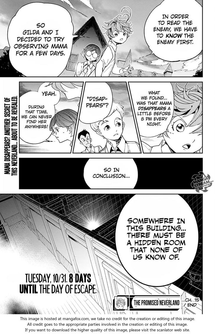 Yakusoku no Neverland Chapter 015 page 19