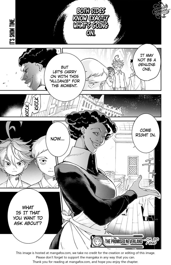 Yakusoku no Neverland Chapter 020 page 21