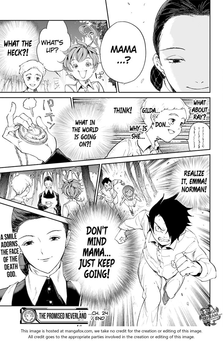 Yakusoku no Neverland Chapter 024 page 20