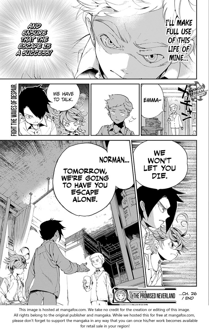 Yakusoku no Neverland Chapter 026 page 20