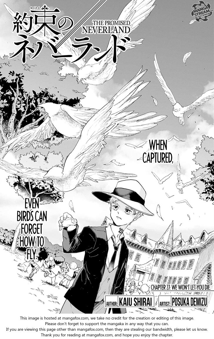 Yakusoku no Neverland Chapter 027 page 2