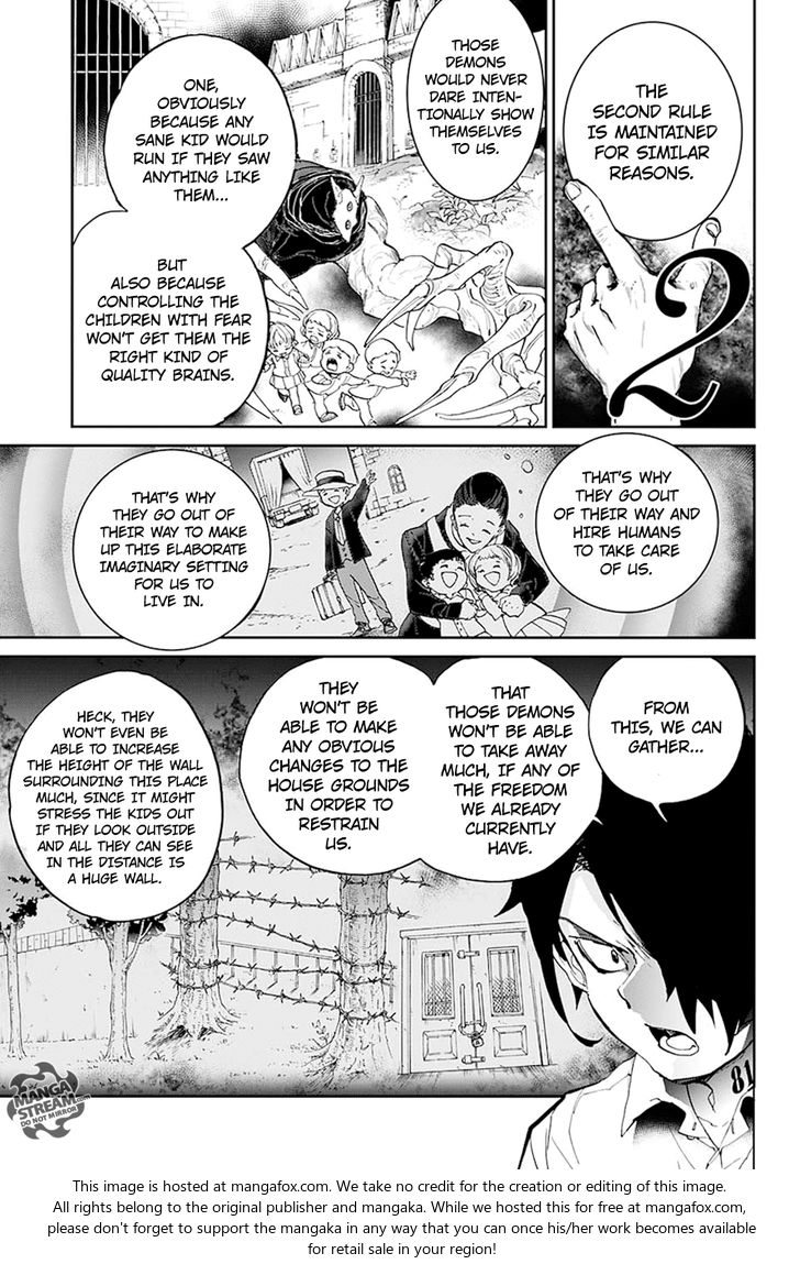 Yakusoku no Neverland Chapter 027 page 7