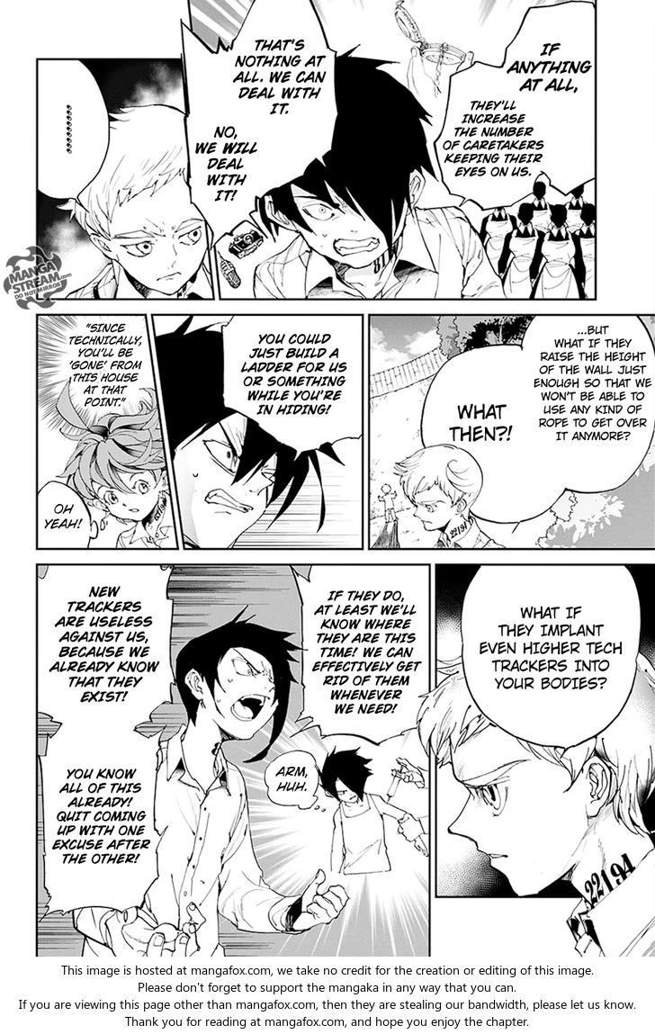 Yakusoku no Neverland Chapter 027 page 8