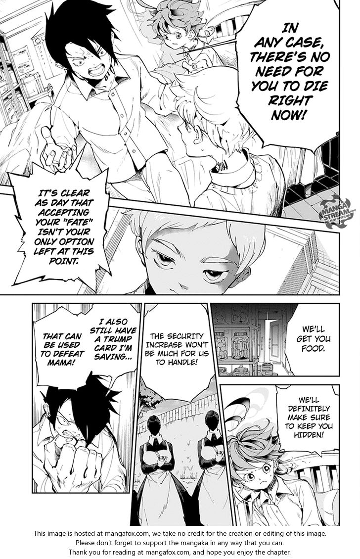 Yakusoku no Neverland Chapter 027 page 9