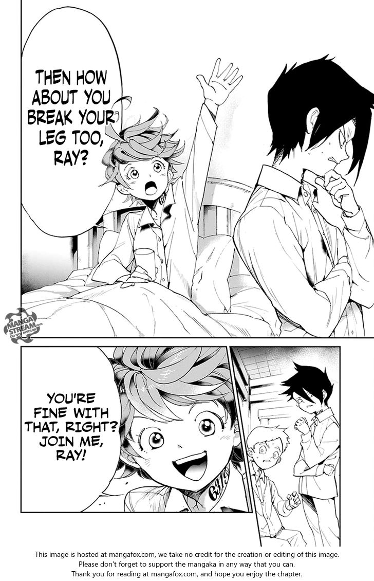 Yakusoku no Neverland Chapter 027 page 14