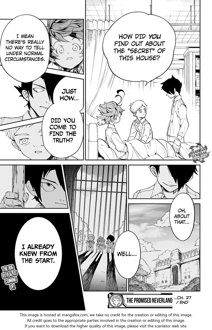 Yakusoku no Neverland Chapter 027 page 21