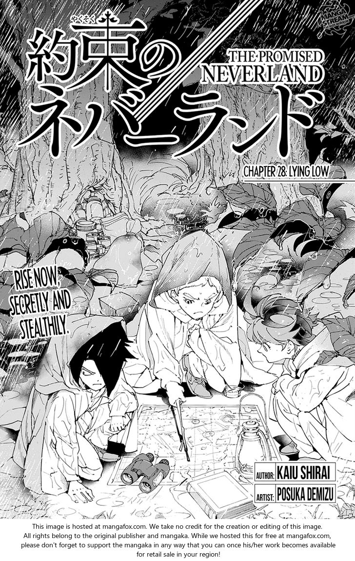 Yakusoku no Neverland Chapter 028 page 1