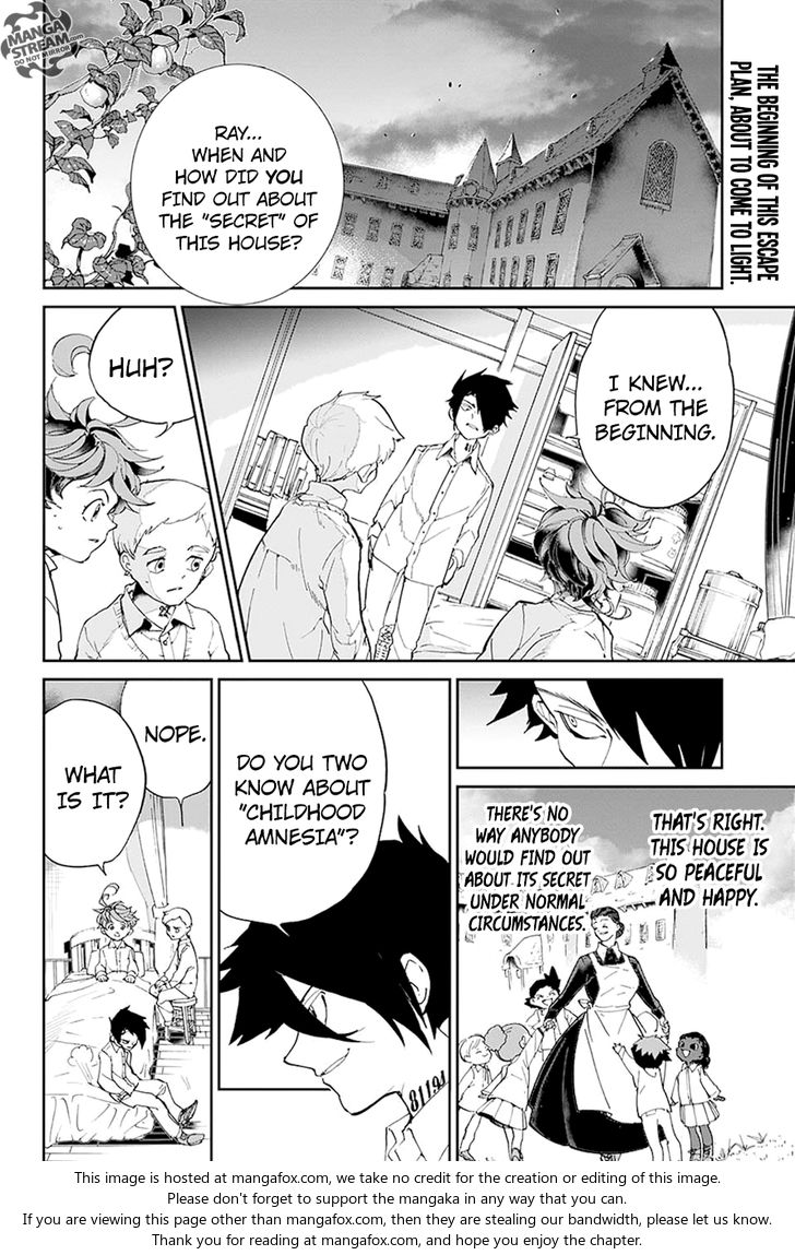 Yakusoku no Neverland Chapter 028 page 3