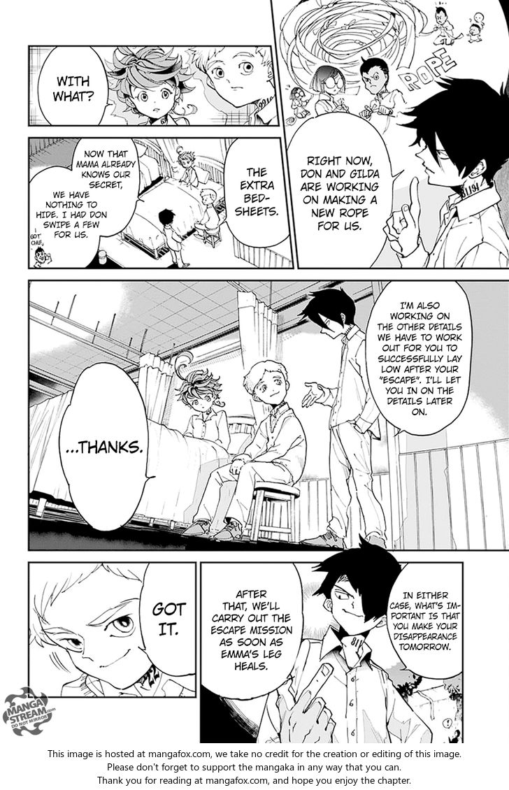 Yakusoku no Neverland Chapter 028 page 13