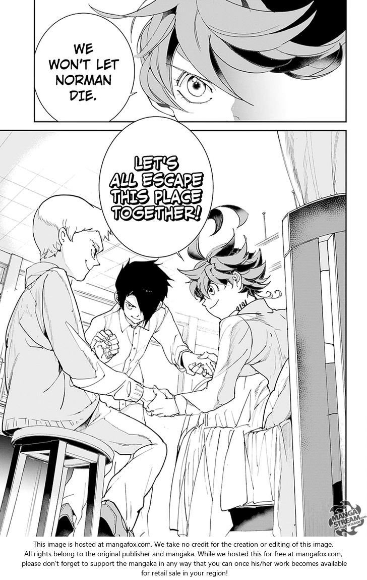 Yakusoku no Neverland Chapter 028 page 14