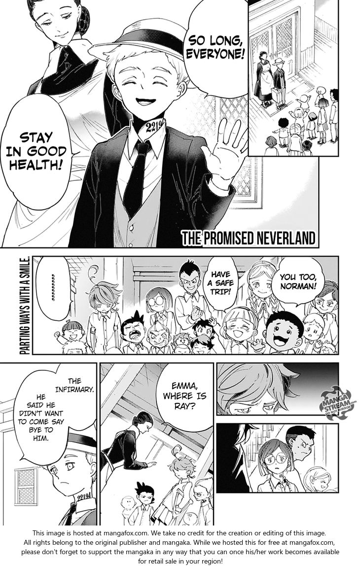 Yakusoku no Neverland Chapter 030 page 1