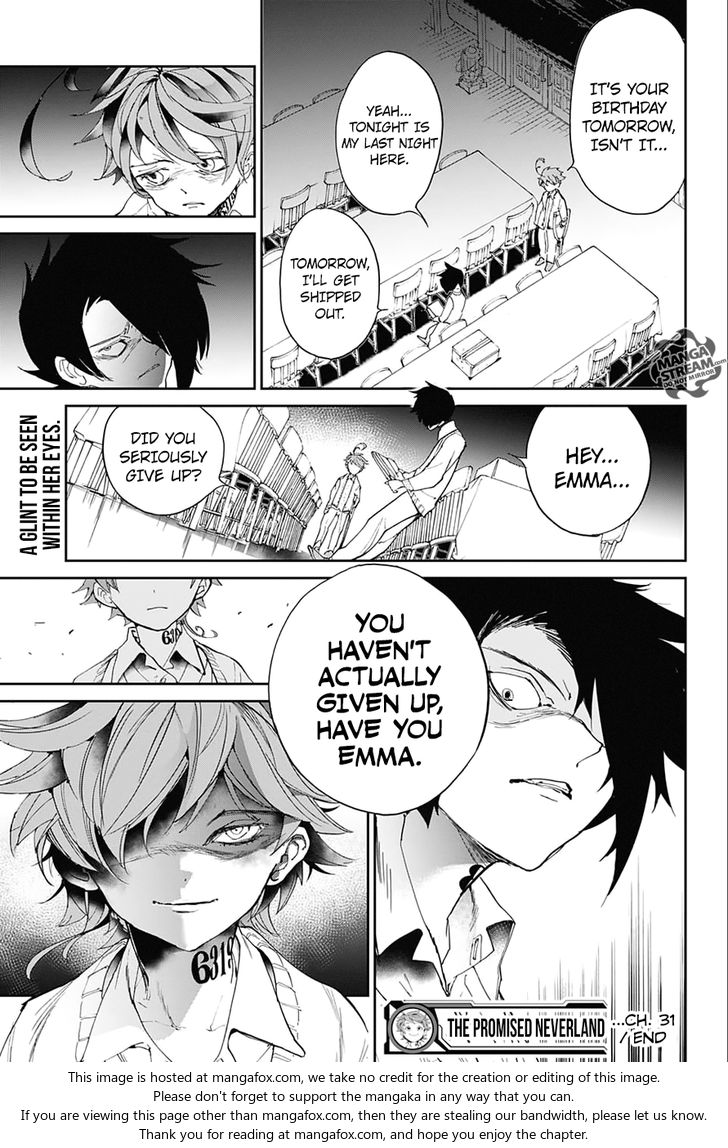 Yakusoku no Neverland Chapter 031 page 21