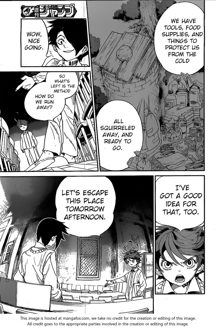 Yakusoku no Neverland Chapter 032 page 10
