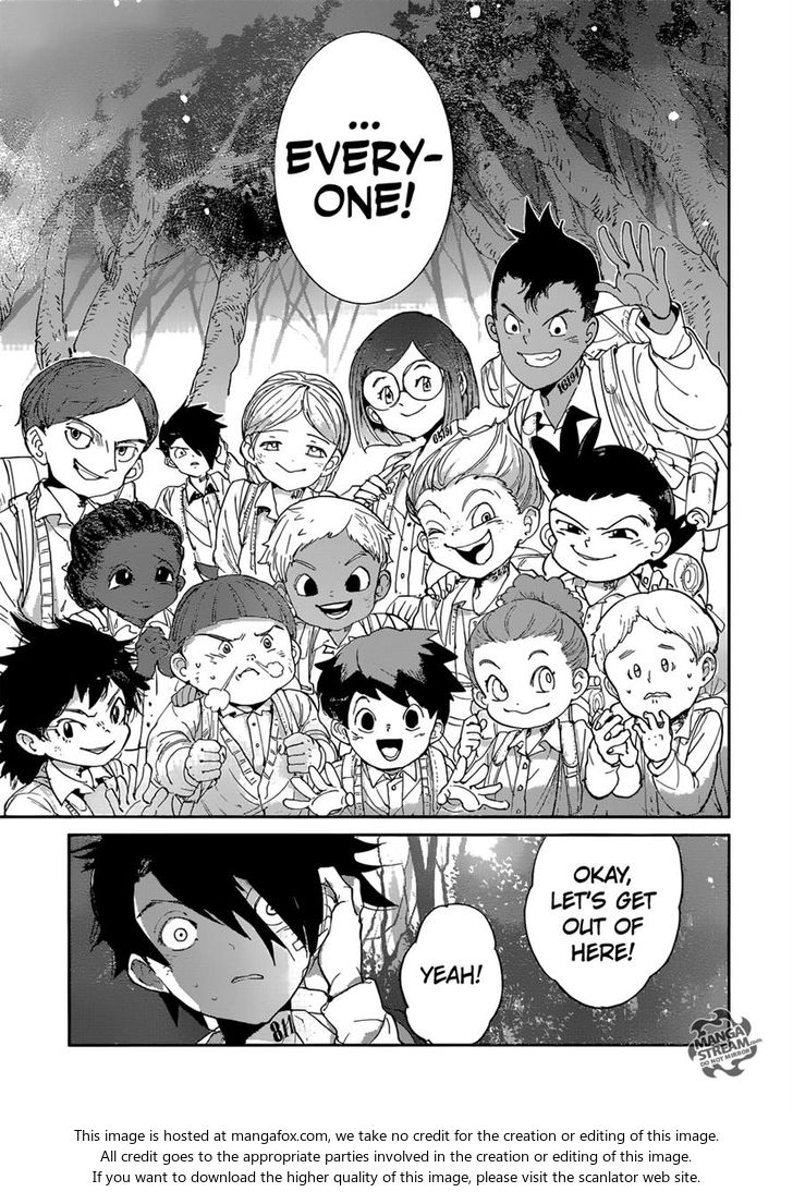 Yakusoku no Neverland Chapter 033 page 15