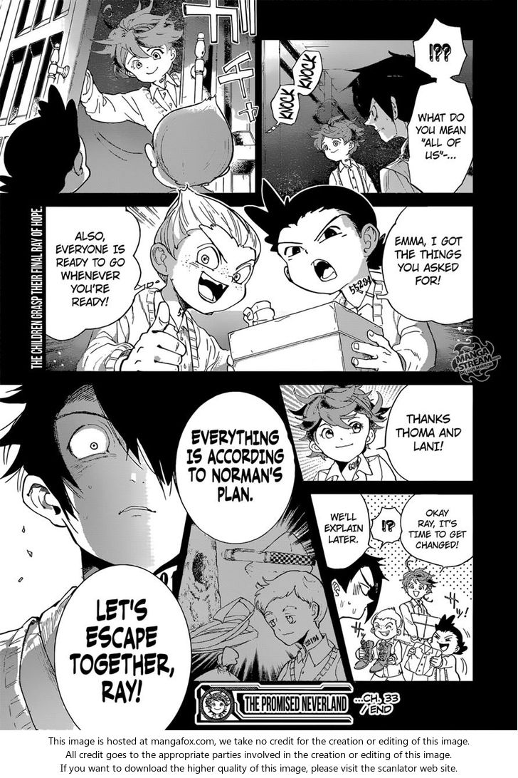 Yakusoku no Neverland Chapter 033 page 19