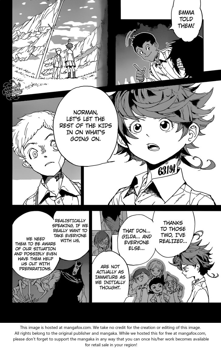 Yakusoku no Neverland Chapter 034 page 13