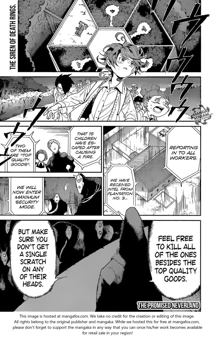 Yakusoku no Neverland Chapter 036 page 1