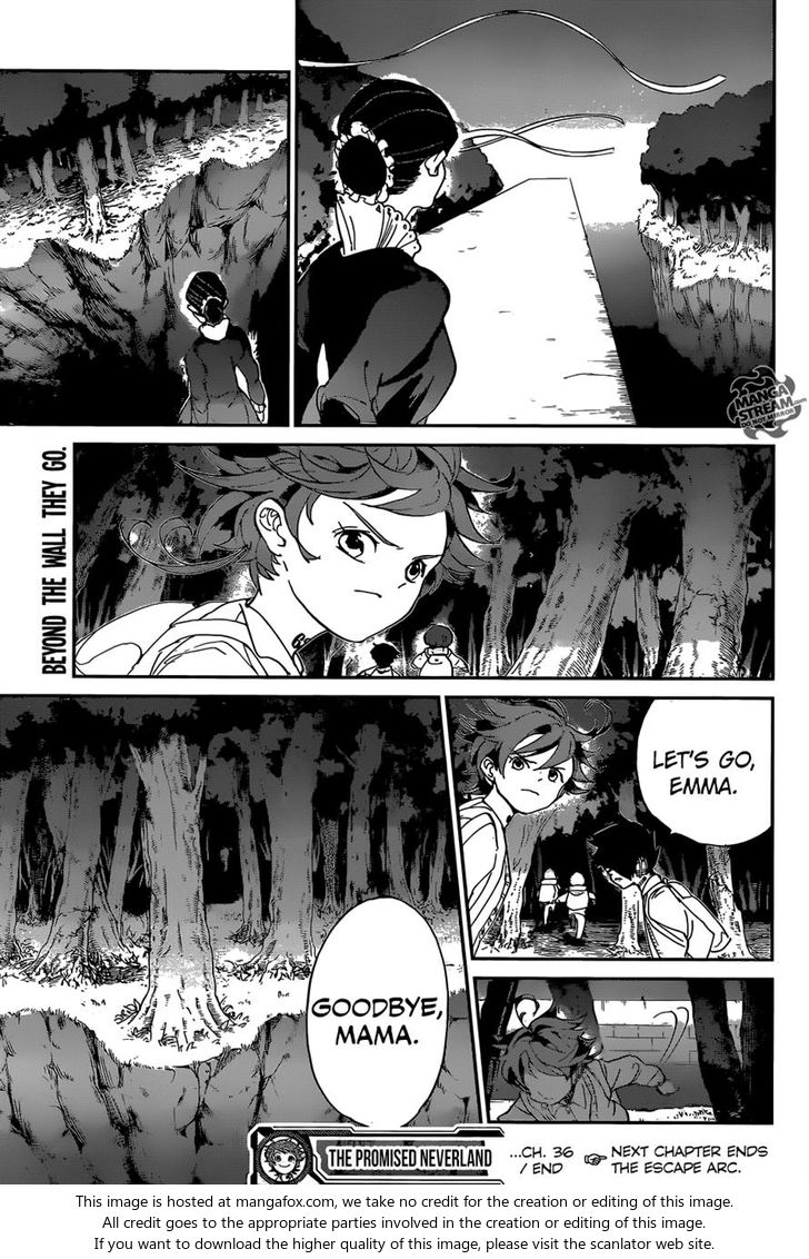 Yakusoku no Neverland Chapter 036 page 17