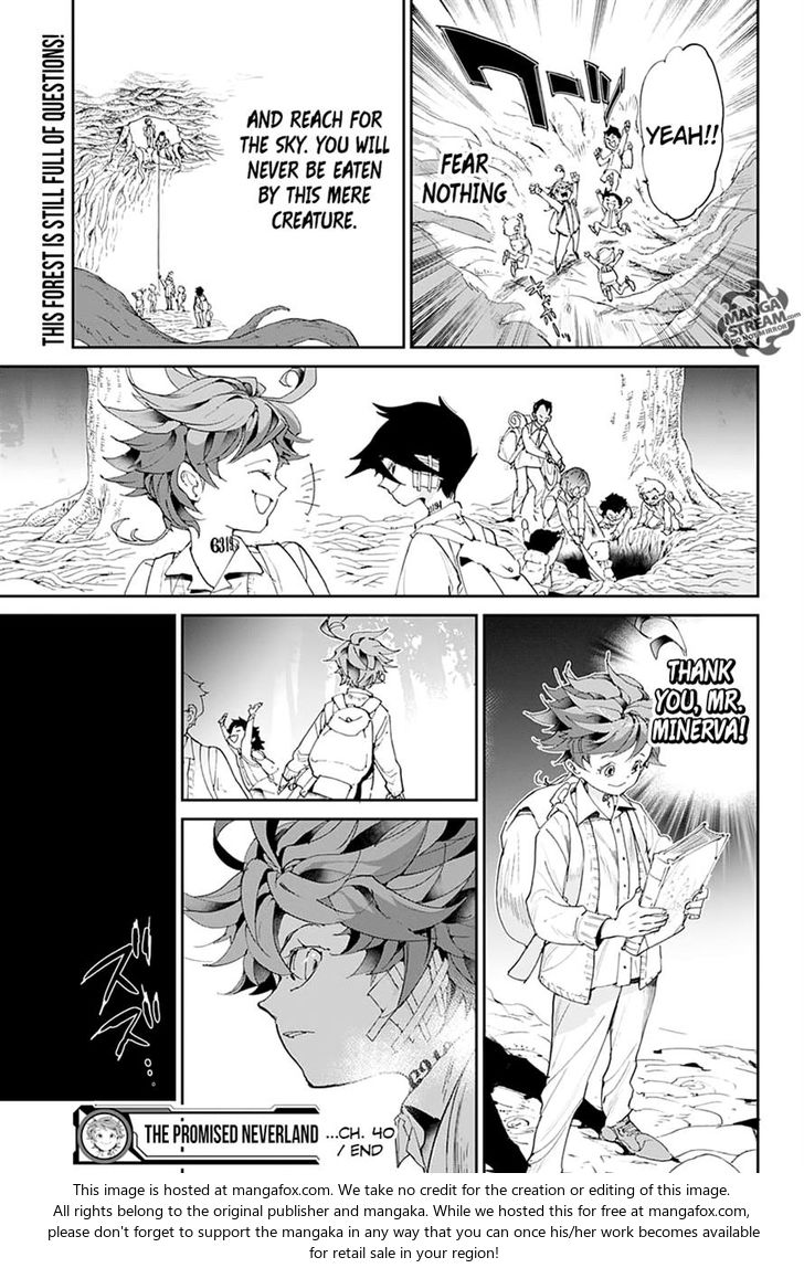 Yakusoku no Neverland Chapter 040 page 18
