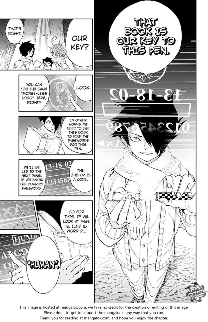 Yakusoku no Neverland Chapter 041 page 15