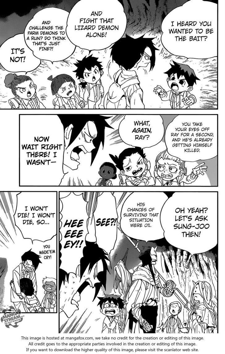 Yakusoku no Neverland Chapter 048 page 14