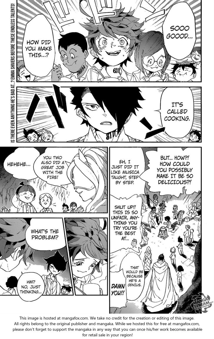 Yakusoku no Neverland Chapter 049 page 1