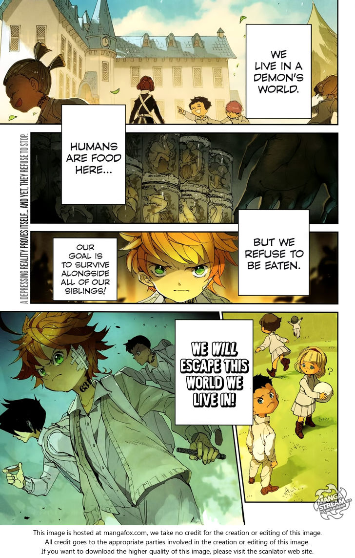 Yakusoku no Neverland Chapter 051 page 1