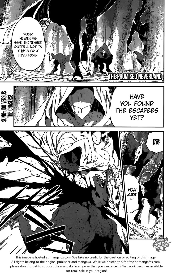 Yakusoku no Neverland Chapter 052 page 1