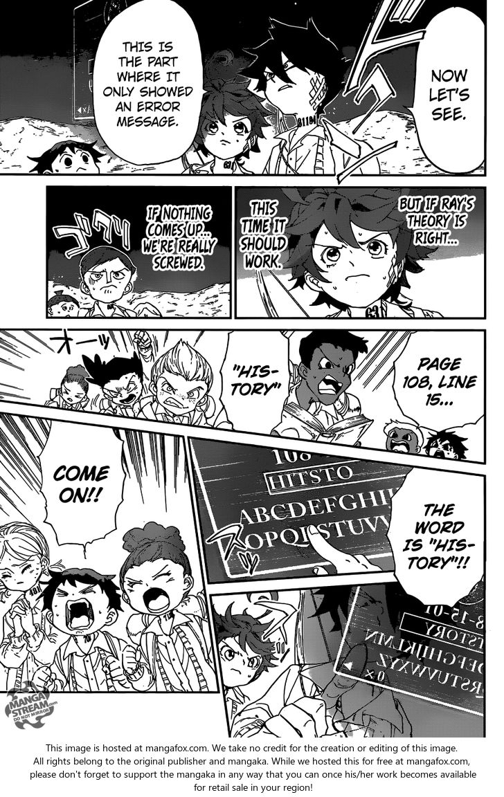 Yakusoku no Neverland Chapter 052 page 12